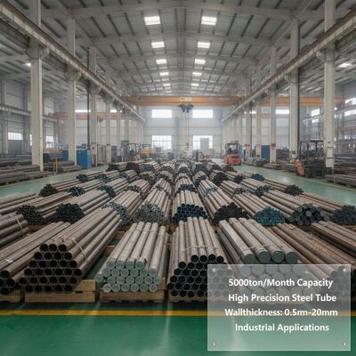 Finish Rolled Precision Steel Pipe and Precision Seamless Steel Pipe with 5000ton Month Capacity Made in Accordance with ASTM JIS AISI DIN BS EN GB Standards